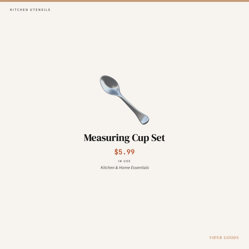 Measuring Cup Set — Lifestyle