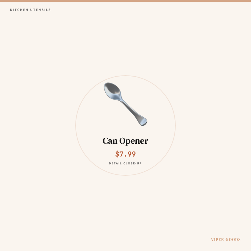 Can Opener — Detail
