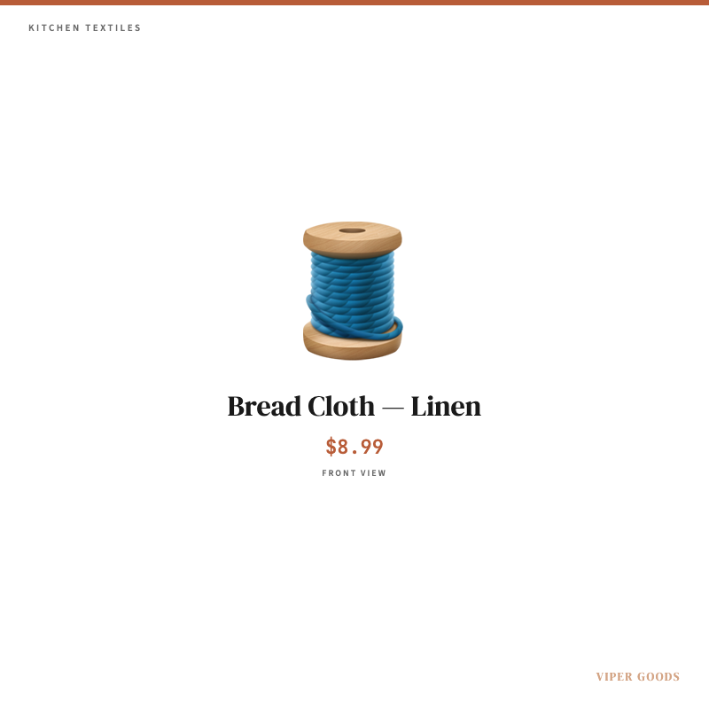 Bread Cloth — Linen — Front