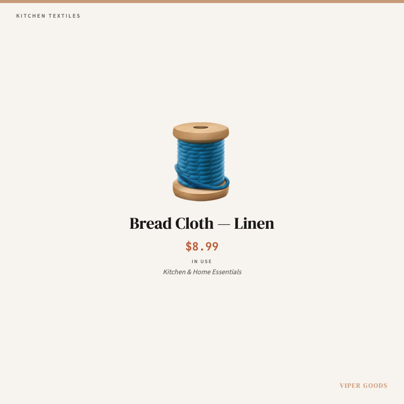 Bread Cloth — Linen — Lifestyle