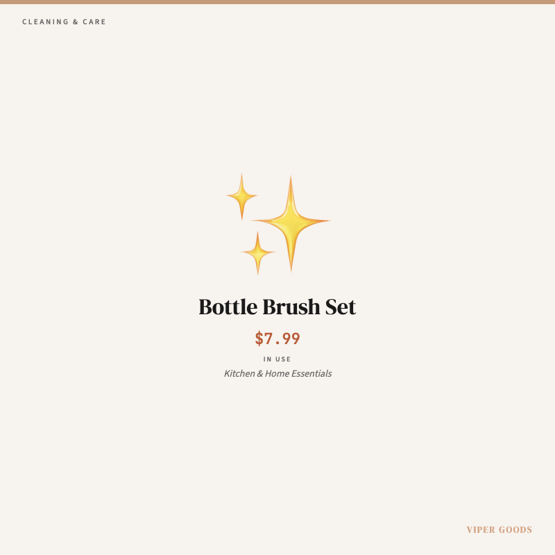 Bottle Brush Set — Lifestyle