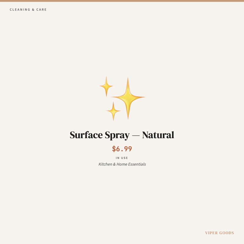 Surface Spray — Natural — Lifestyle